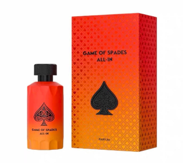 Game of Spades All-In Eau de Parfum for Men & Women – Long Lasting Luxury Fragrance